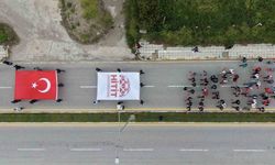 Çorum'da gençlerden 'Şehitlere Saygı ve Vefa Yürüyüşü'
