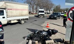 Elazığ'da motosiklet ile minibüs çarpıştı: 1 yaralı
