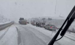 Erzurum'da Mayıs'ta kar sürprizi