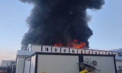 Kahramanmaraş'ta şantiyede yangın: 1 ölü, 7 yaralı