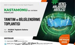 Kastamonu'da yatırım destekleri bilgilendirme toplantısı yapılacak