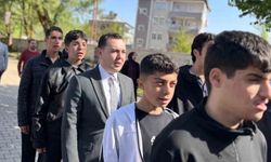Kaymakam Güney, haftaya öğrencilerle başladı