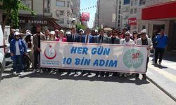 Kilis'te 'Sağlık İçin Hareket Et Günü' kapsamında yürüyüş düzenlendi