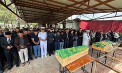 Mersin'de ölen 2 kardeşin cenazesi gözyaşları arasında defnedildi