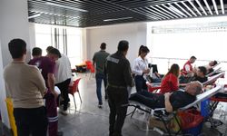 Orman personelinden kan bağışına destek