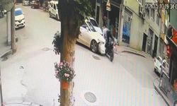 Otomobil ile motosiklet kafa kafaya çarpıştı: 1 yaralı