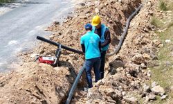 Şahnalı'da içme suyu hattı yenileniyor