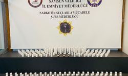 Samsun'da 10 bin uyuşturucu hap ele geçirildi