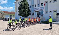 Trafik Haftasında öğrencilere uygulamalı eğitim