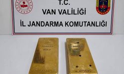 Van'da 2 kilo külçe altın ele geçirildi