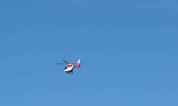 Van'da 77 yaşındaki hasta için helikopter ambulans havalandı