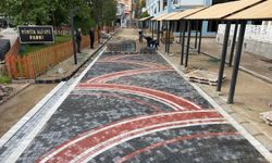 Yenipazar'da yollar yenileniyor