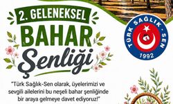Türk Sağlık-Sen Mersin’den Geleneksel Bahar Şenliği