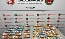 Bebek bezleri içerisine gizlenmiş 20 milyon liradan fazla nakit para ele geçirildi