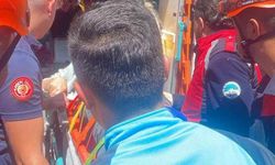 Kayalıklardan düşen şahıs yaralandı
