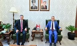 Eskişehir Cumhuriyet Başsavcılığına atanan Deniz, Vali Yılmaz'ı ziyaret etti