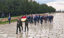 NATO heyetinden Anıtkabir'e ziyaret
