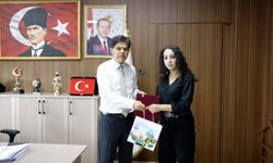 Mersin'in Gururu Yağmur Akkurt, İl Millî Eğitim Müdürü Özdemirci Tarafından Kabul Edildi
