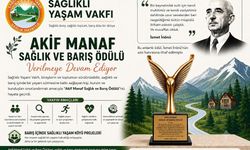 İsmet İnönü'nün Hatırasına "Akif Manaf Sağlık ve Barış Ödülü"