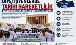 Anıtkabir’den Meslek Kanununa: Diyetisyenler Ankara’da Buluşuyor