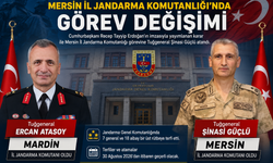 Mersin Jandarma’nın Yeni Komutanı Tuğgeneral Şinasi Güçlü