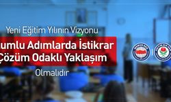 Eğitim-Bir-Sen’den Yeni Dönem Mesajı: “Kalıcı Çözümler Hayata Geçirilsin”