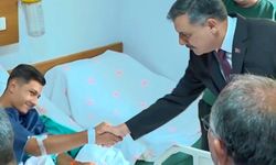Bakan Tekin ve Bakan Çiftçi Yaralı Öğrencileri Ziyaret Etti
