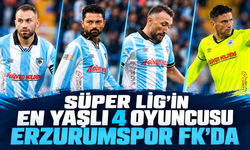 Süper Lig’in En Yaşlı 10 Oyuncusundan 4’ü Erzurumspor FK’da