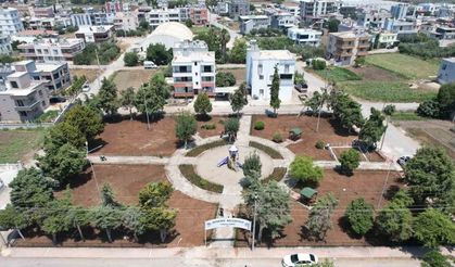 Karaduvar 1 Mayıs Parkı yeniden yeşerdi