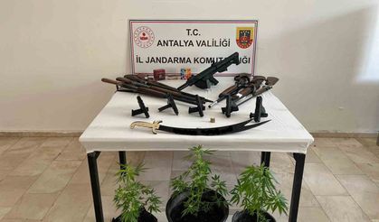 Antalya’da silah kaçakçılarına operasyon: 5 gözaltı