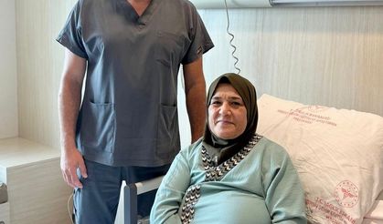 Iraklı hasta Mersin’de şifa buldu