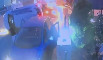 Karabük’te 3 kişinin yaralandığı zincirleme kaza kamerada