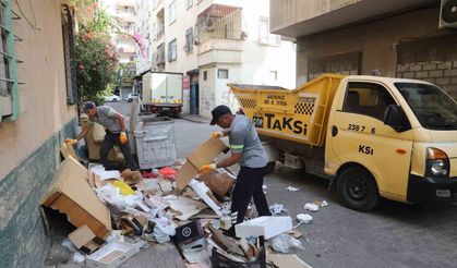 Mersin’de çöp taksiler mobilya atıkları için nöbette