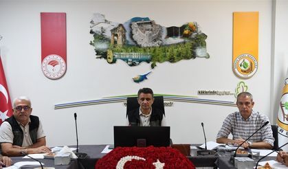 Mersin’de yanın değerlendirme toplantısı yapıldı