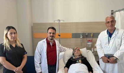 Yalova’da beyin anevrizması kapalı yöntemle tedavi edildi