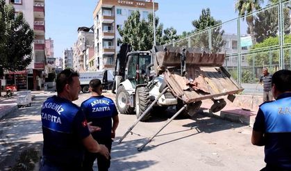 Mersin’de hurda ve çöp yığan vatandaşa ceza