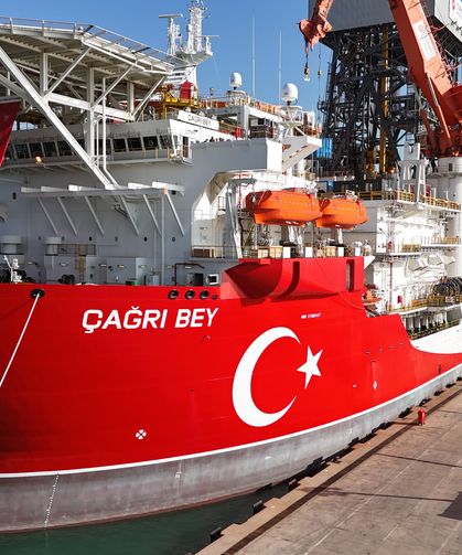 Çağrı Bey sondaj gemisi Somali yolcusu