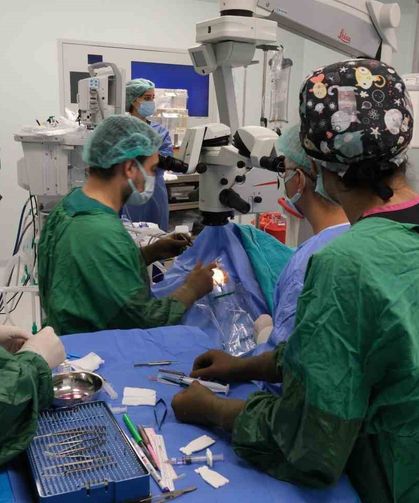 Mersin Şehir Hastanesi'nde ilk kornea nakli başarıyla yapıldı