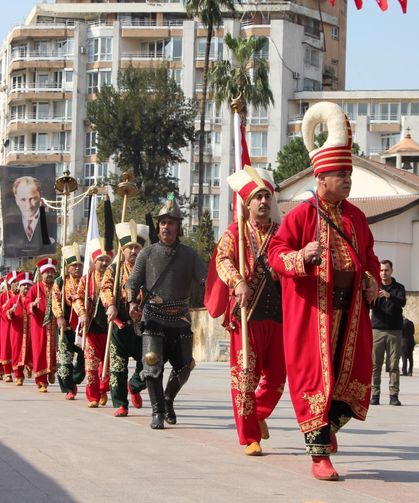 Atatürk'ün Mersin'e gelişinin 103'üncü yıl dönümü törenle kutlandı