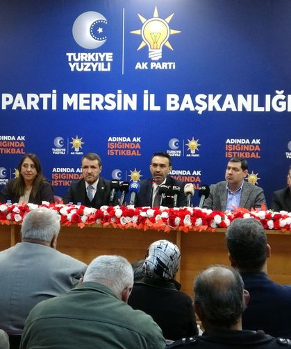 İl Başkanı Aldemir : “Yatırımlarla Büyüyen Mersin, Belediyelerle Geriliyor”