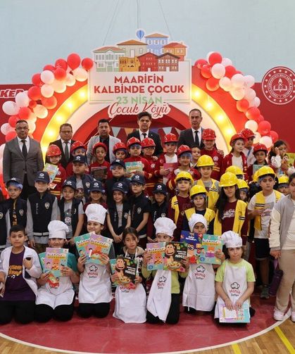 “Maarifin Kalbinde Çocuk: Mersin’de 23 Nisan Coşkusu Atölyelere Taştı”
