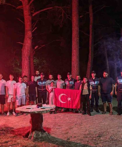 Jandarma ekiplerine kavga ihbarlı sürpriz kutlama