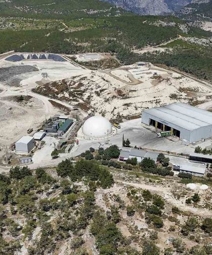 Mersin'de çöpler enerjiye dönüşüyor