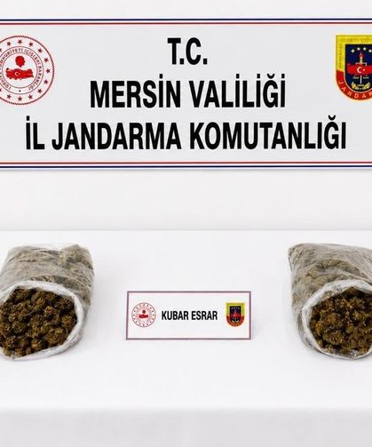 Mersin'de jandarmadan uyuşturucu operasyonu: 2 tutuklama