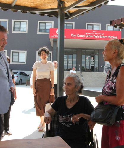 İl Müdürü Nacar, Yaşlı Bakım Merkezinde Gönüllere Dokundu