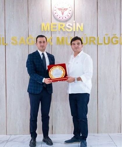 İl Sağlık Müdürü Ekici’den Hayırsever Mehmet Nur’a Teşekkür