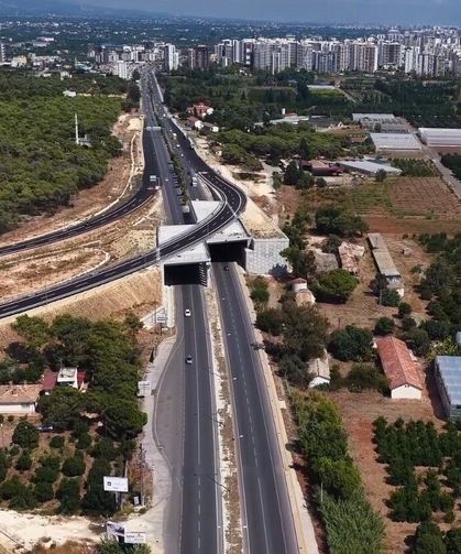 Çeşmeli-Kızkalesi Otoyolu'nda sona doğru