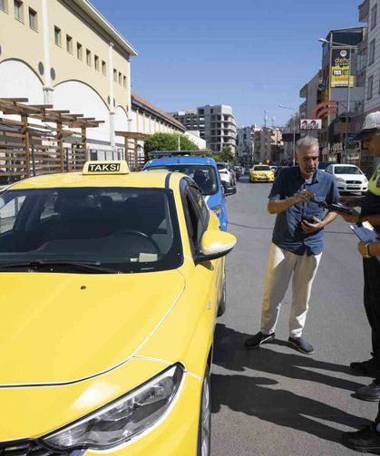 Mersin'de 810 ticari taksi denetlendi, 280'ine ceza kesildi