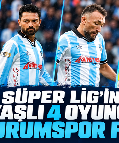Süper Lig’in En Yaşlı 10 Oyuncusundan 4’ü Erzurumspor FK’da