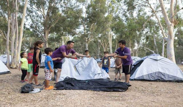 Mersin’de Anne-Çocuk Kampı düzenlendi
